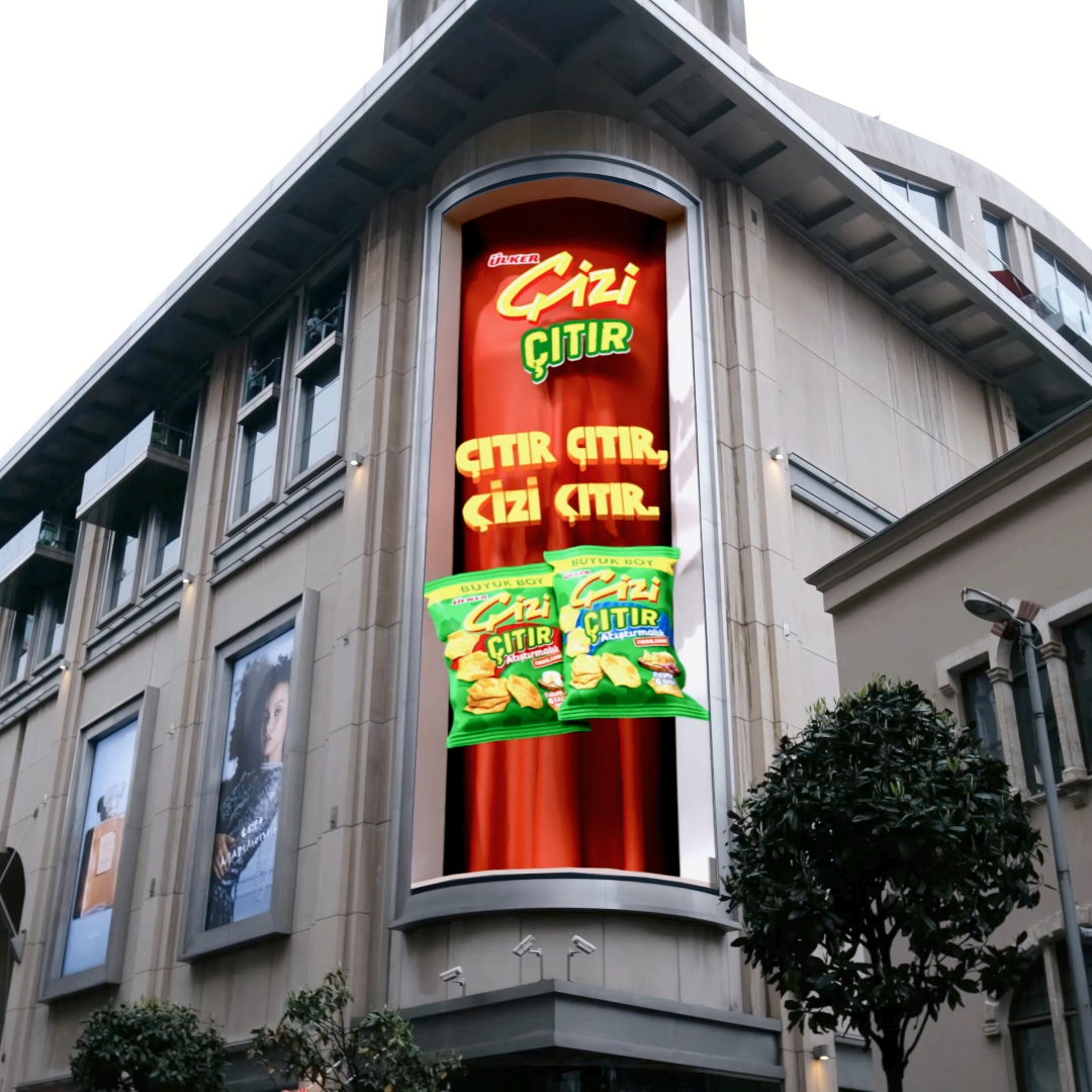 Çizi Çıtır- Nişantaşı City’s 3DOOH