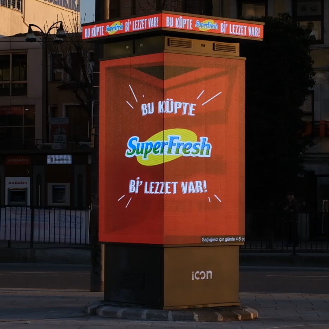 Superfresh – 3DOOH Campaign