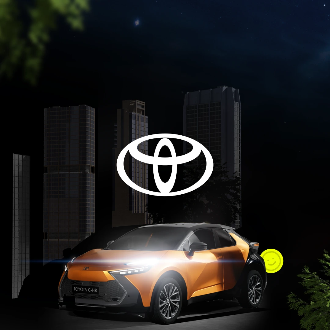 Toyota C-HR – 3DOOH Campaign